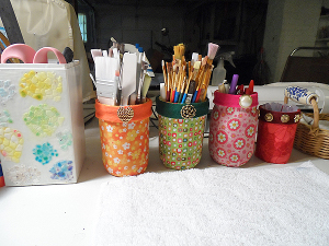Mod Podge Jars