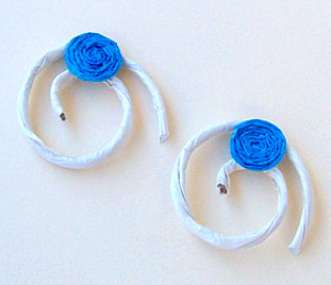 paper earrings